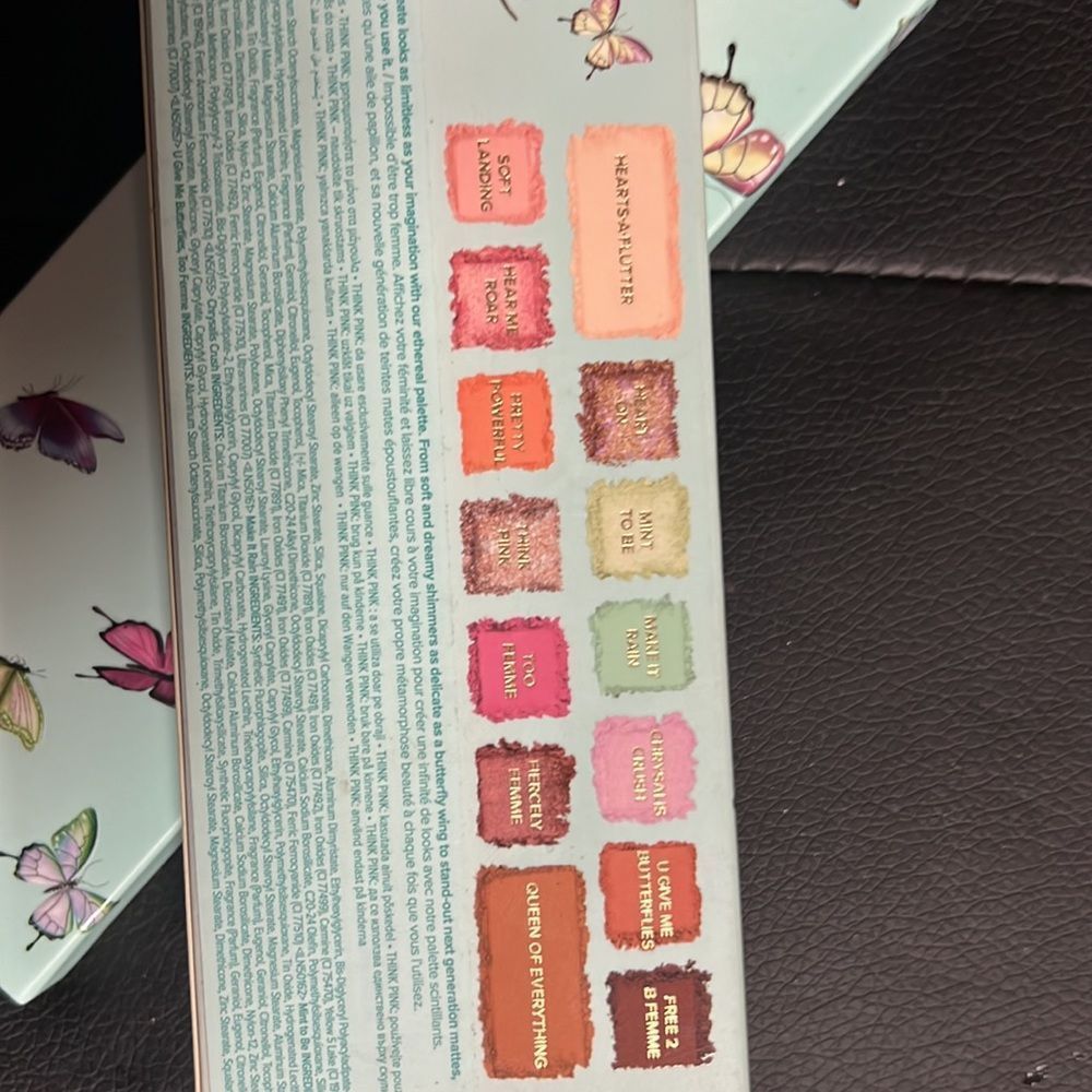 🦋ONLY 1 LEFT🦋Too Faced “Too Femme” Ethereal Eye Shadow Palette - Picture 7 of 7